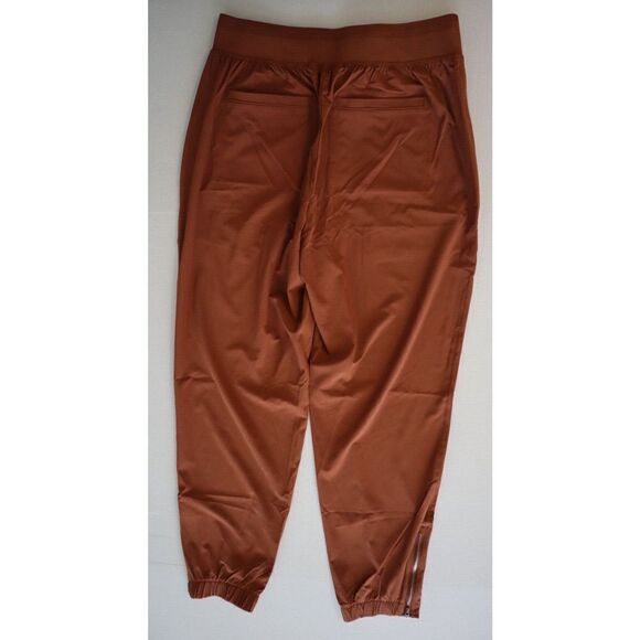 Athleta 533443-05 Women's Sz 8 Brown Brooklyn Heights Hi-Rise Jogger Pants - Picture 3 of 12